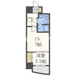 ＡＰＲＩＬＥ南森町の物件間取画像